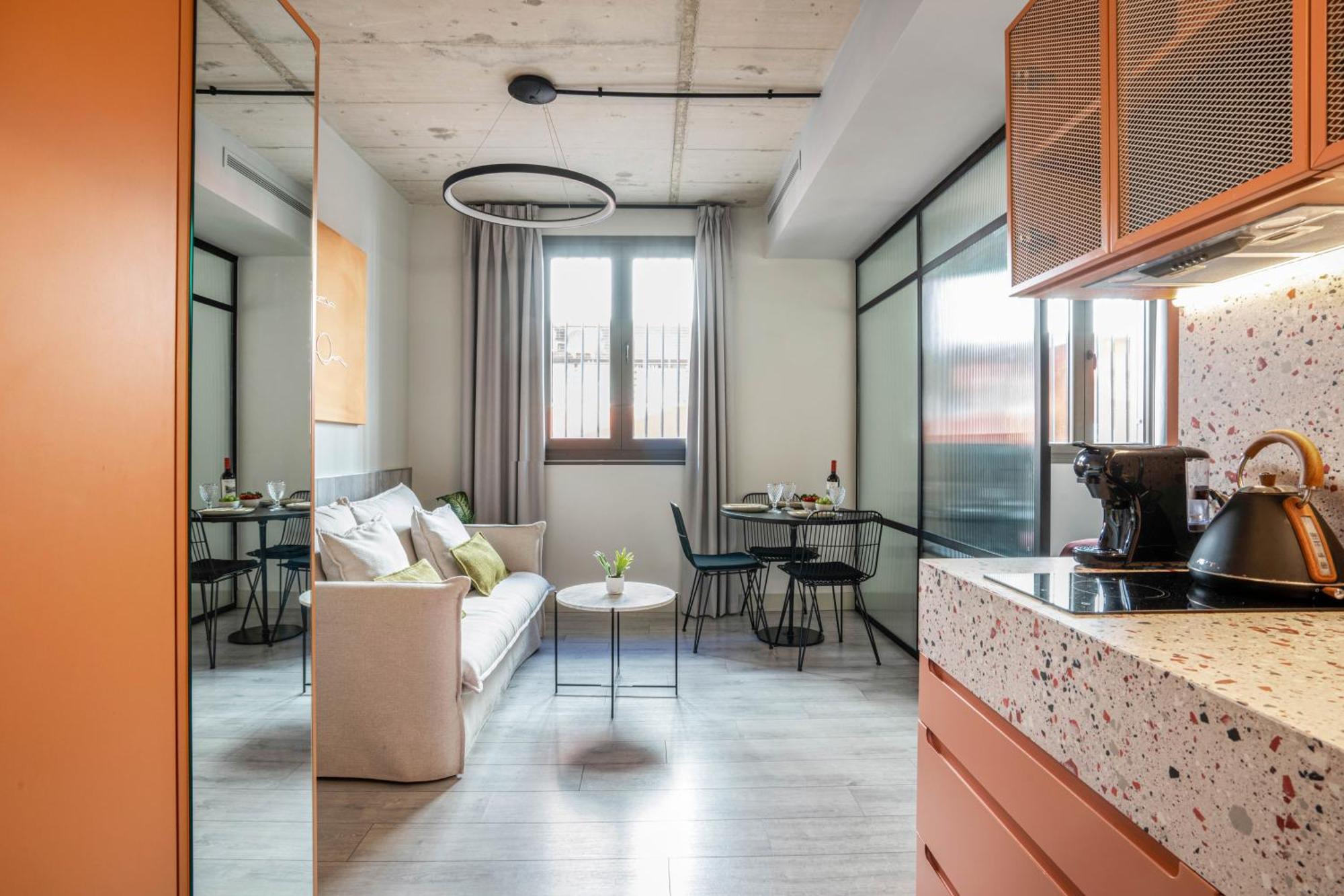 Coeo Parras Design Apartments مالقة الغرفة الصورة