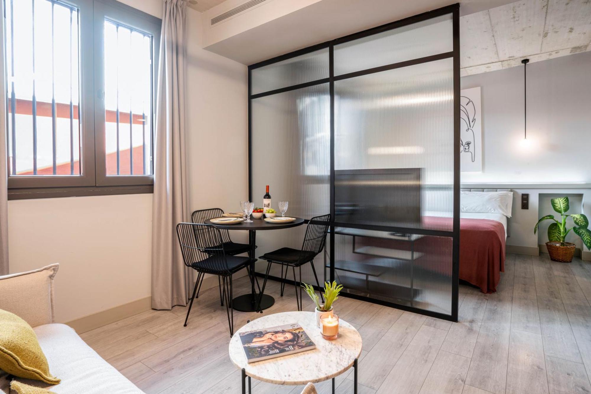 Coeo Parras Design Apartments مالقة الغرفة الصورة